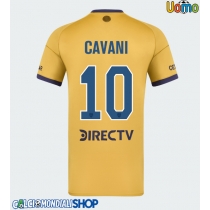Maglie da calcio Boca Juniors Edinson Cavani #10 Seconda Maglia 2025-26 Manica Corta